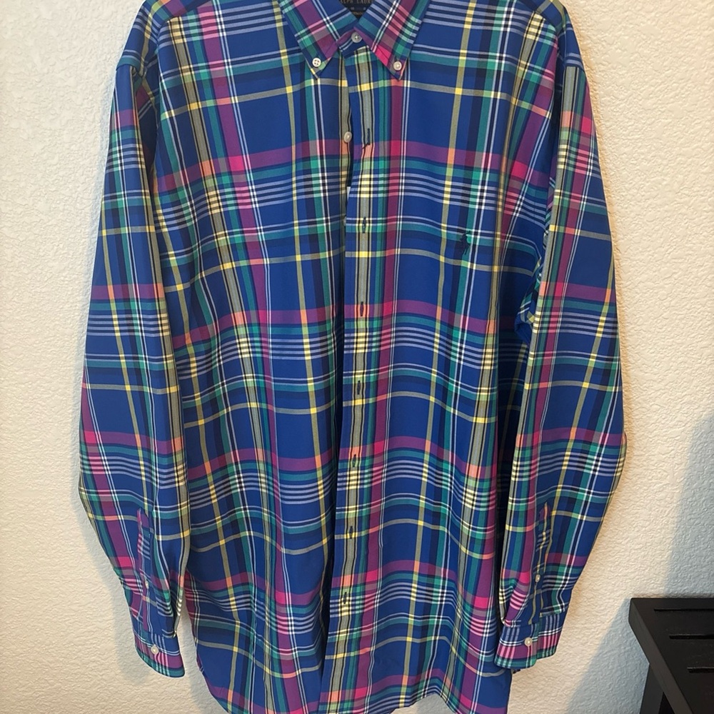 Polo‎ by Ralph Lauren Multicolor Plaid Shirt